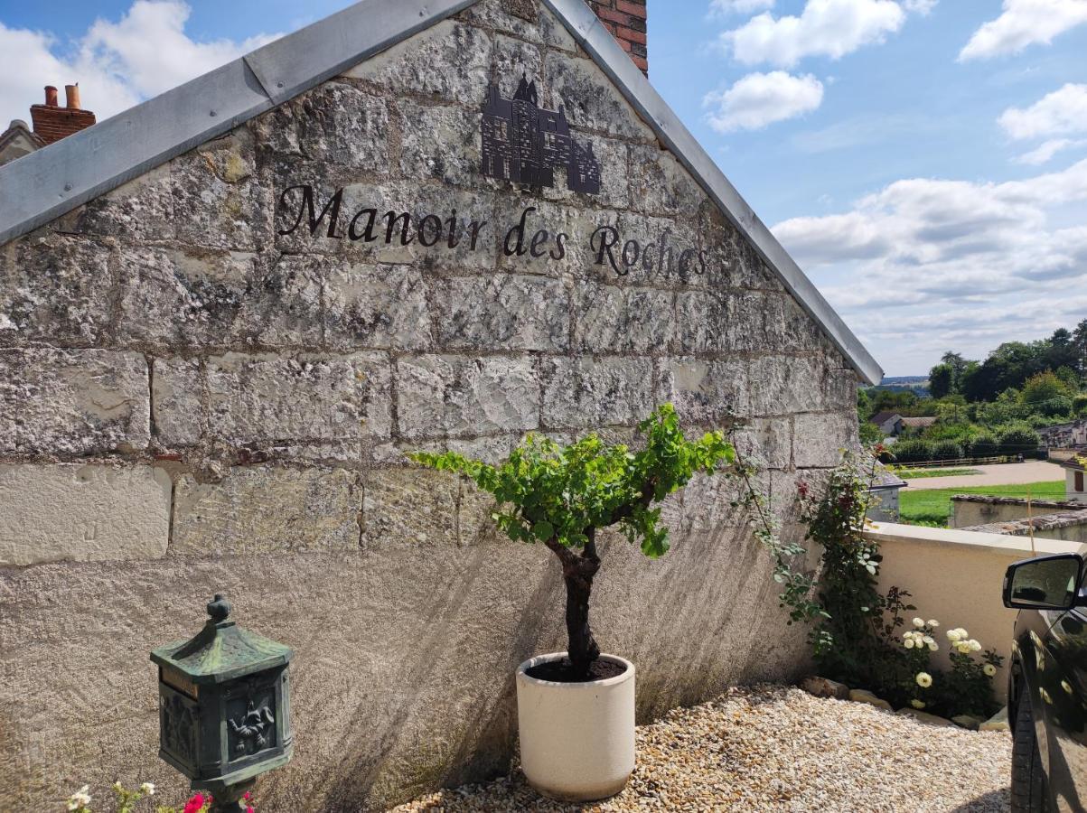Bed and Breakfast Le Manoir Des Roches Bourre Экстерьер фото
