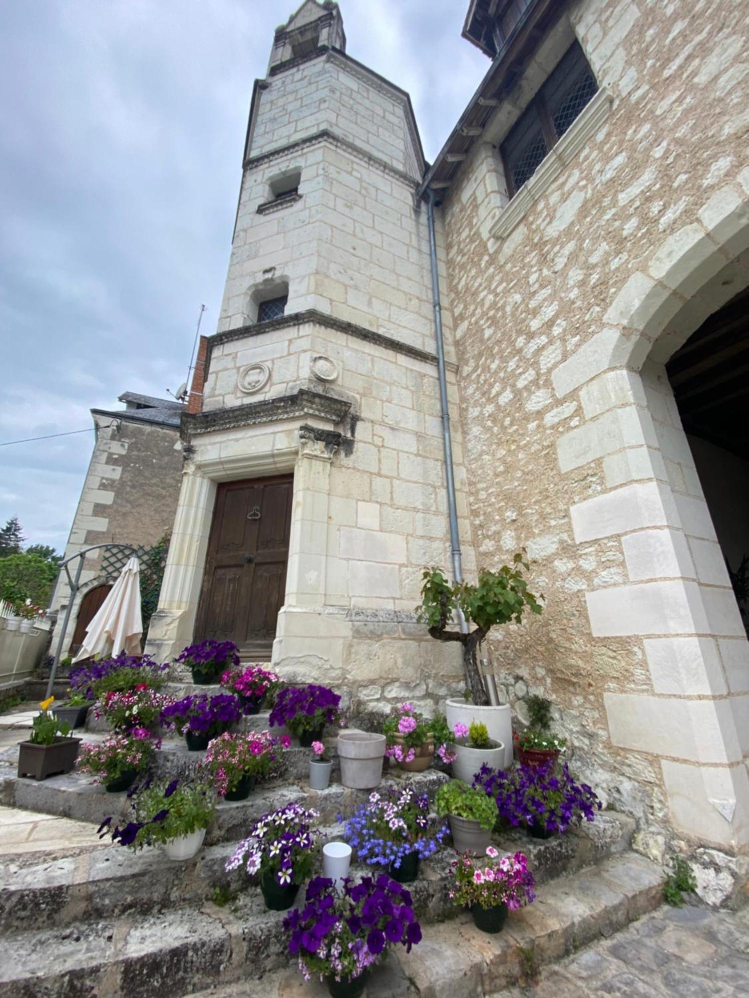 Bed and Breakfast Le Manoir Des Roches Bourre Экстерьер фото